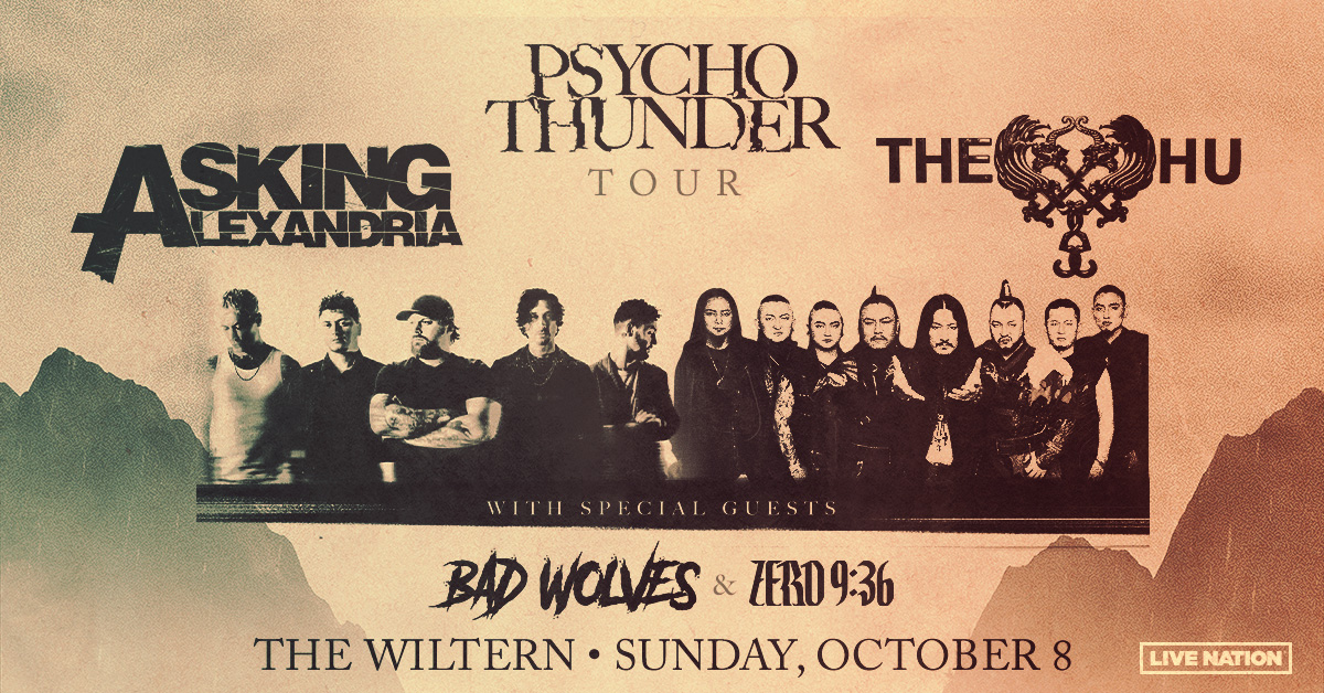 The Wiltern on Twitter "JUST ANNOUNCED! Asking Alexandria and The Hu