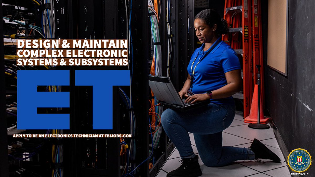FBI_Nashville's tweet image. Not everyone can locate and diagnose malfunctions in electrical systems. That’s why we're looking for Electronics Technicians like you. Apply today: fbijobs.gov/stem/engineeri…. #FBIJobs #MadSkills #STEM