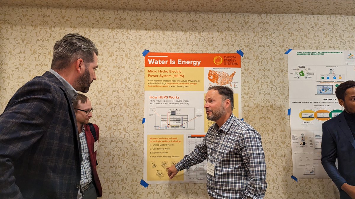 Captivating poster presentations from the IMPEL Innovators at the #IMPEL National Showcase during the DOE #BTOPeerReview2023 left us inspired by their passion and expertise in advancing #buildingtech. Congrats to all the #innovators on a job well done! #climatetech #decarbonize
