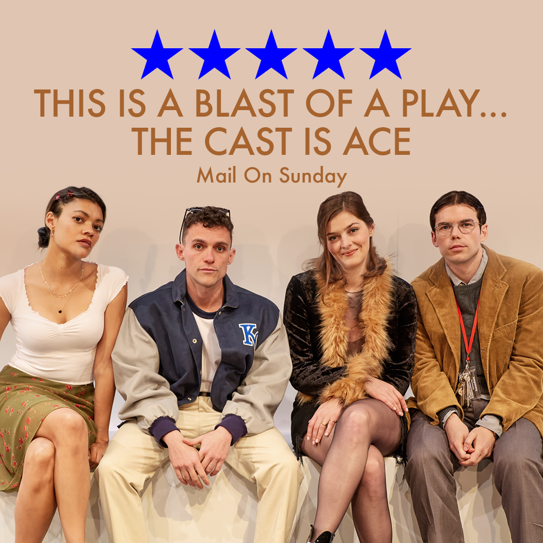 One of the hottest tickets in town! 🚒

Nicky Allpress' revival of #TheShapeofThings is a 'modern masterpiece' (⭐⭐⭐⭐⭐ What's On Stage).

Don't delay, get your tickets before it's too late!

➡️ Until 1 Jul
🎟️ bit.ly/3zhCg1q

#NeilLaBute #PeakyBlinders #Bridgerton