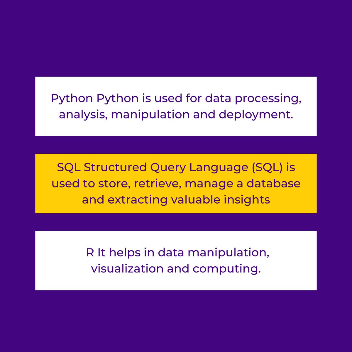 quantumanalyst's tweet image. Remember, coding skills are the backbone of a successful data enthusiast especially a data scientist

Don&apos;t forget to like, share &amp;amp; save for later. Follow @quantumanalyst For More

Let&apos;s empower each other on this incredible journey!

#techtwitter #quantumanalytics #DataAnalytics