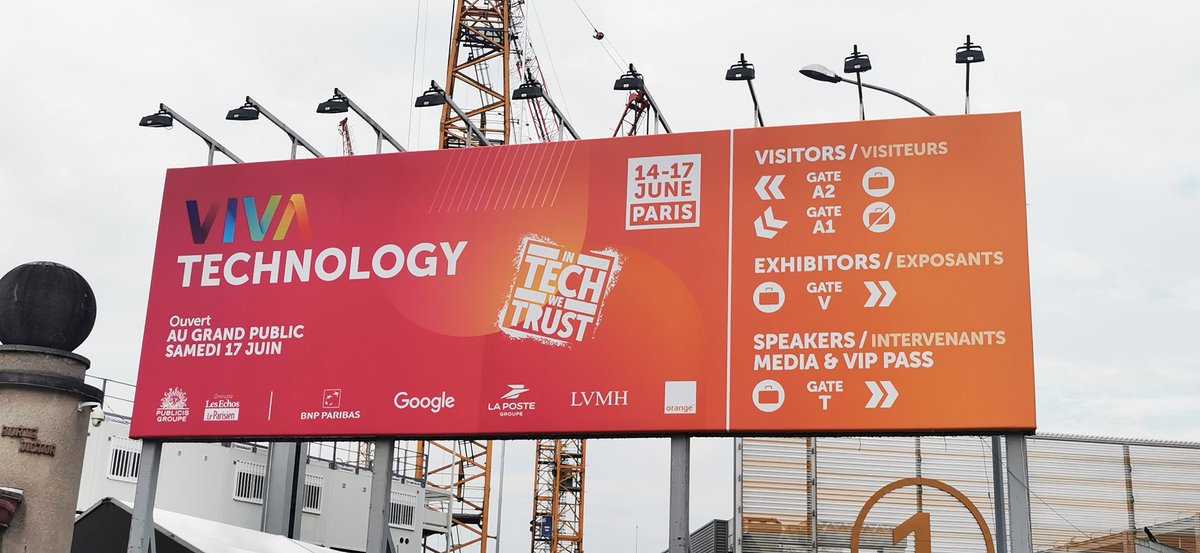 Présent à #vivatech #VivaTech2023 de mercredi à vendredi... who else ?🤔 Au plaisir de se revoir/rencontrer #IRL... 🤗