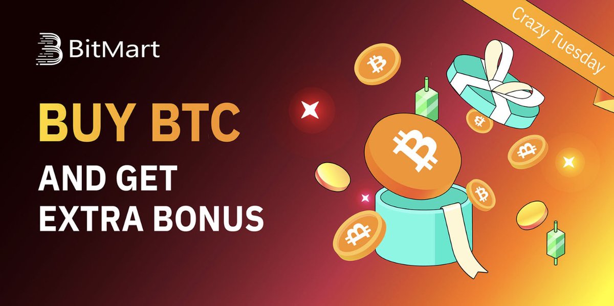 BitMartExchange's tweet image. 🚀 Elevate your Tuesday madness with #BitMart’s Crazy Tuesday!
Buy $BTC with fiat for an exclusive bonus and bag up to 10 USDT bonus🎁

Buy Now: bitmart.com/buy-sell/en-US…

⏰ 00:00 June 13th, 2023 to 23:59 June 19th, 2023 UTC

Learn More: support.bitmart.com/hc/en-us/artic…