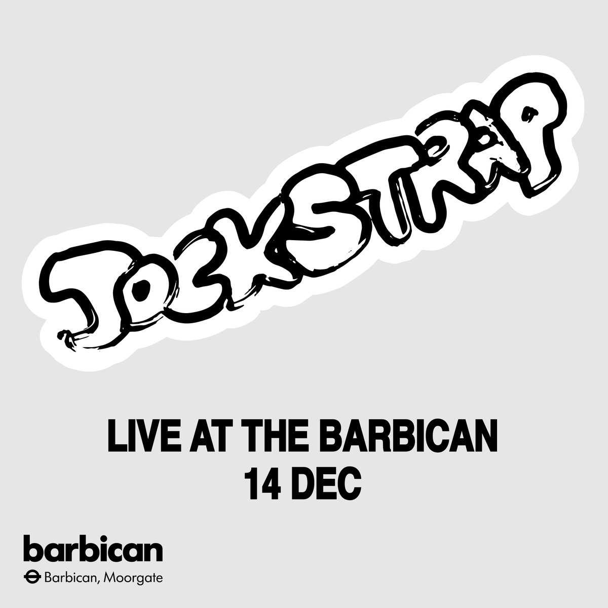 Just announced 💫 @jockstrapmusic1 play @BarbicanCentre in December! 🎫 on sale 10am Friday 16th June: bit.ly/3p0WfQt