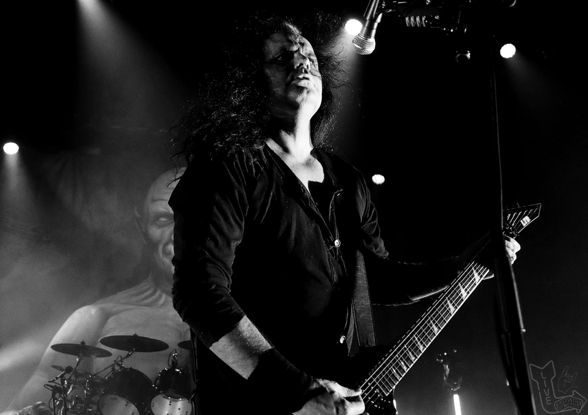 thrashedtv's tweet photo. Mille Petrozza - @KREATOR 

📸 #BakedByGlaze #ThrashedLIVE https://t.co/FRwJWqc1H2