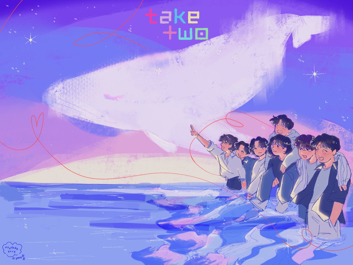 even the desert has become the sea #10yearswithBTS #TakeTwo
