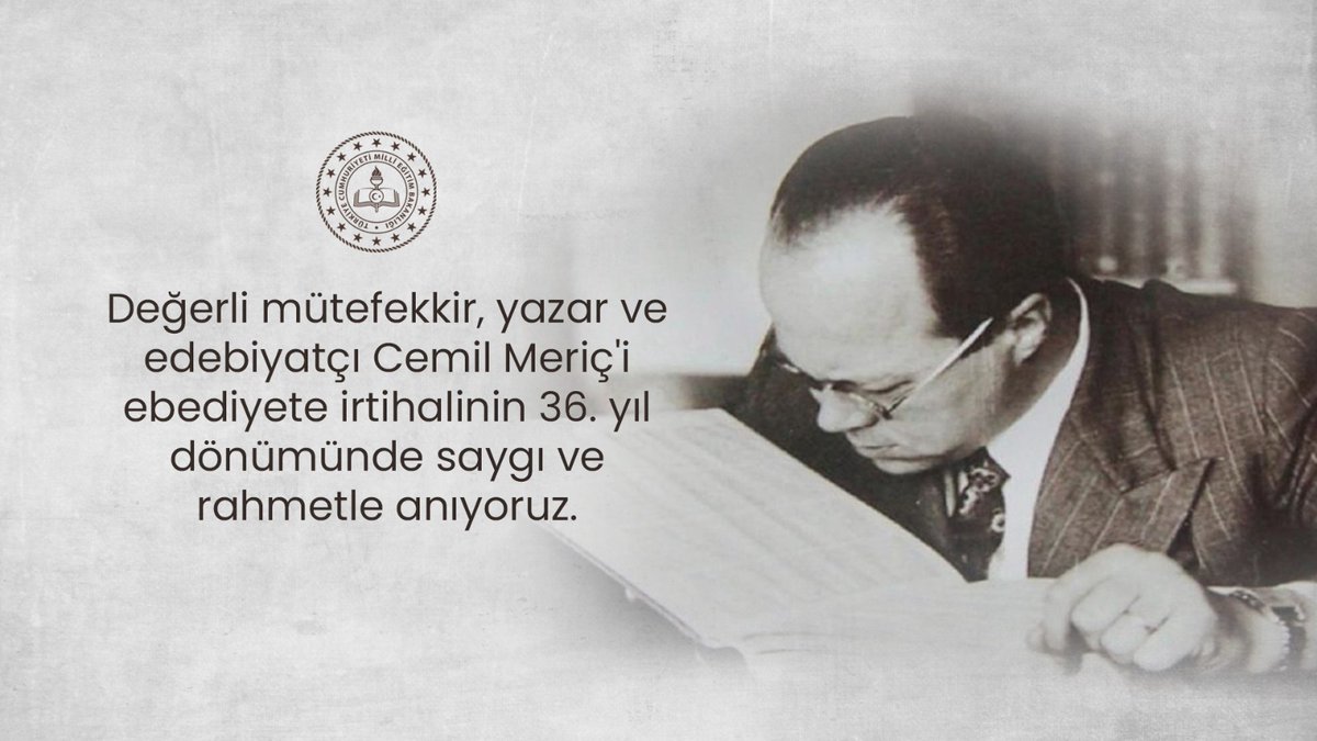 fen_cemil's tweet photo. Cemil Meriç'i saygıla, sevgiyle ve rahmetle anıyoruz... 
#Elaziz
#CemilMeriçFenLisesi
#VizyonerOkul
#ÇıtamızYüksek
@Yusuf__Tekin
@tcmeb
@mehmetyigitmem
@muratbalta06 
@elazigmem 
@OBirtekocak https://t.co/d1s0MFJ4kW