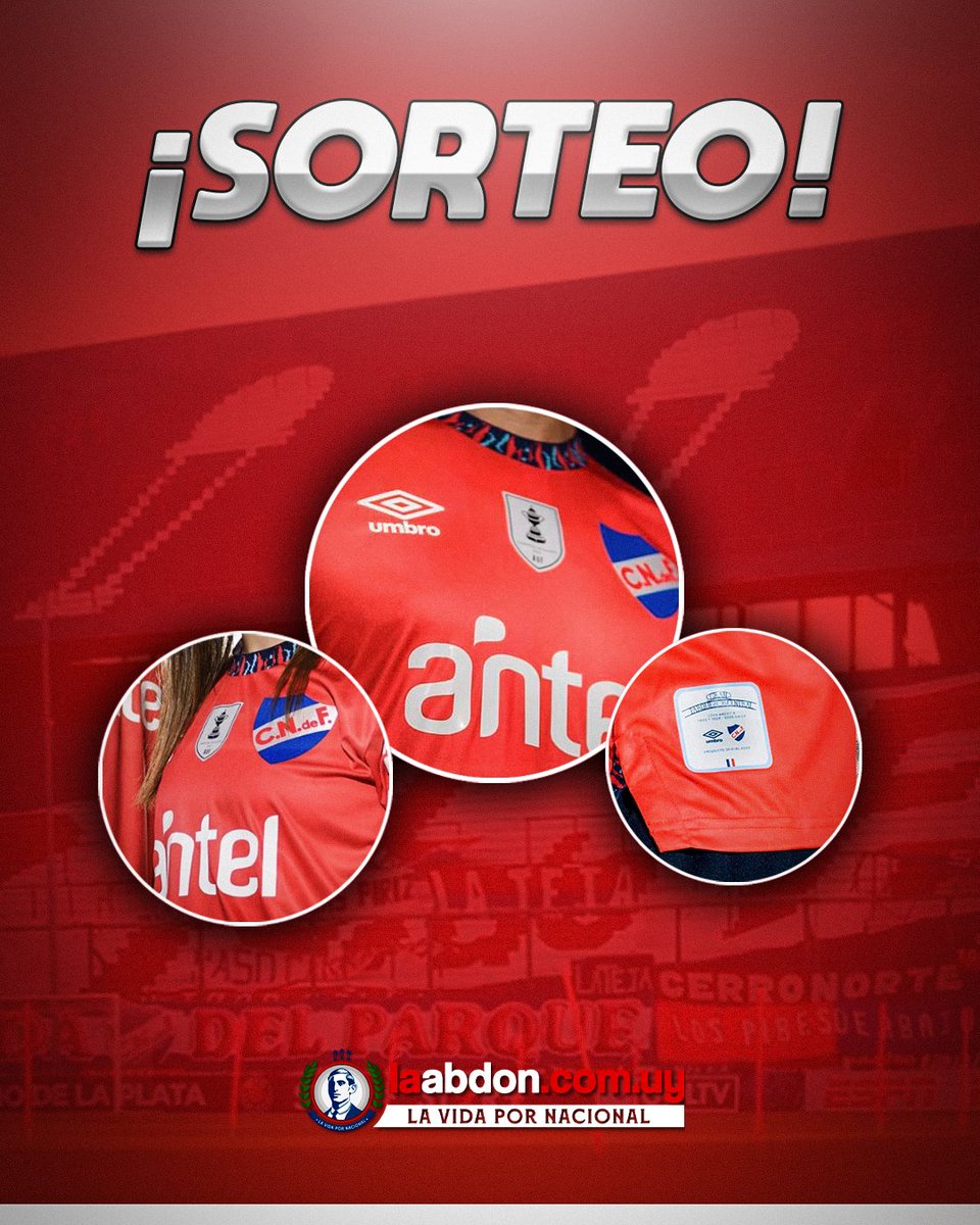 𝐒𝐎𝐑𝐓𝐄𝐎𝐎𝐎𝐎𝐎𝐎𝐎𝐎 🔥🇳🇱

¿Te querés ganar la nueva camiseta del Decano?

𝐑𝐄𝐐𝐔𝐈𝐒𝐈𝐓𝐎𝐒 ✅

- SEGUIRNOS <a href="/laabdon/">laabdon.com.uy</a> 
- RT
- ETIQUETAR 2 BOLSOS EN LOS COMENTARIOS

El sorteo se realizará el 30/6

➡ El ganador se anunciará en nuestra cuenta oficial y 𝐍𝐔𝐍𝐂𝐀