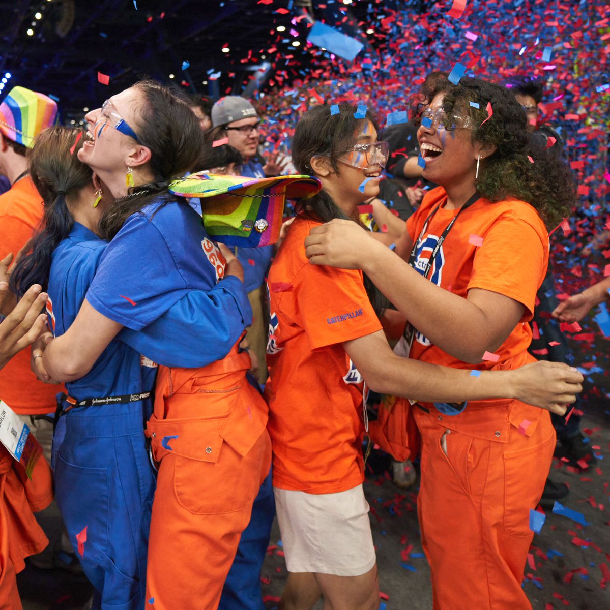 Whether you hosted an awesome outreach event or accomplished something you never thought you could on the competition floor, there are an endless number of reasons to #makeitloud and be proud in FIRST! What's your favorite celebratory memory from this past season?