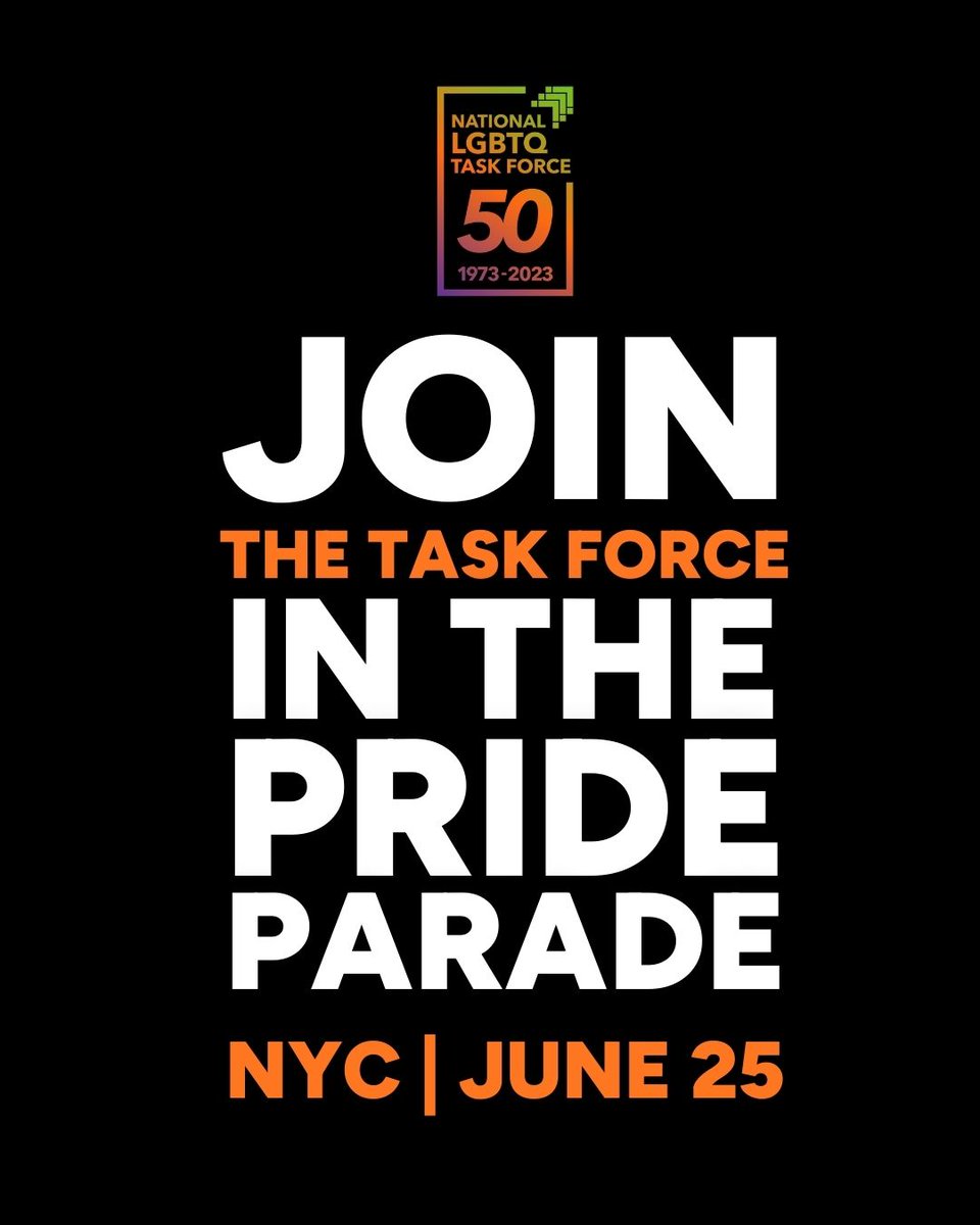 🌈#PrideMonth is finally here and we’re celebrating #QueerJoy all month long! March with us in the #NYC pride parade!

🔗Click below to sign up ⤵️
🟣New York City, NY Pride: bit.ly/2023WeMarch