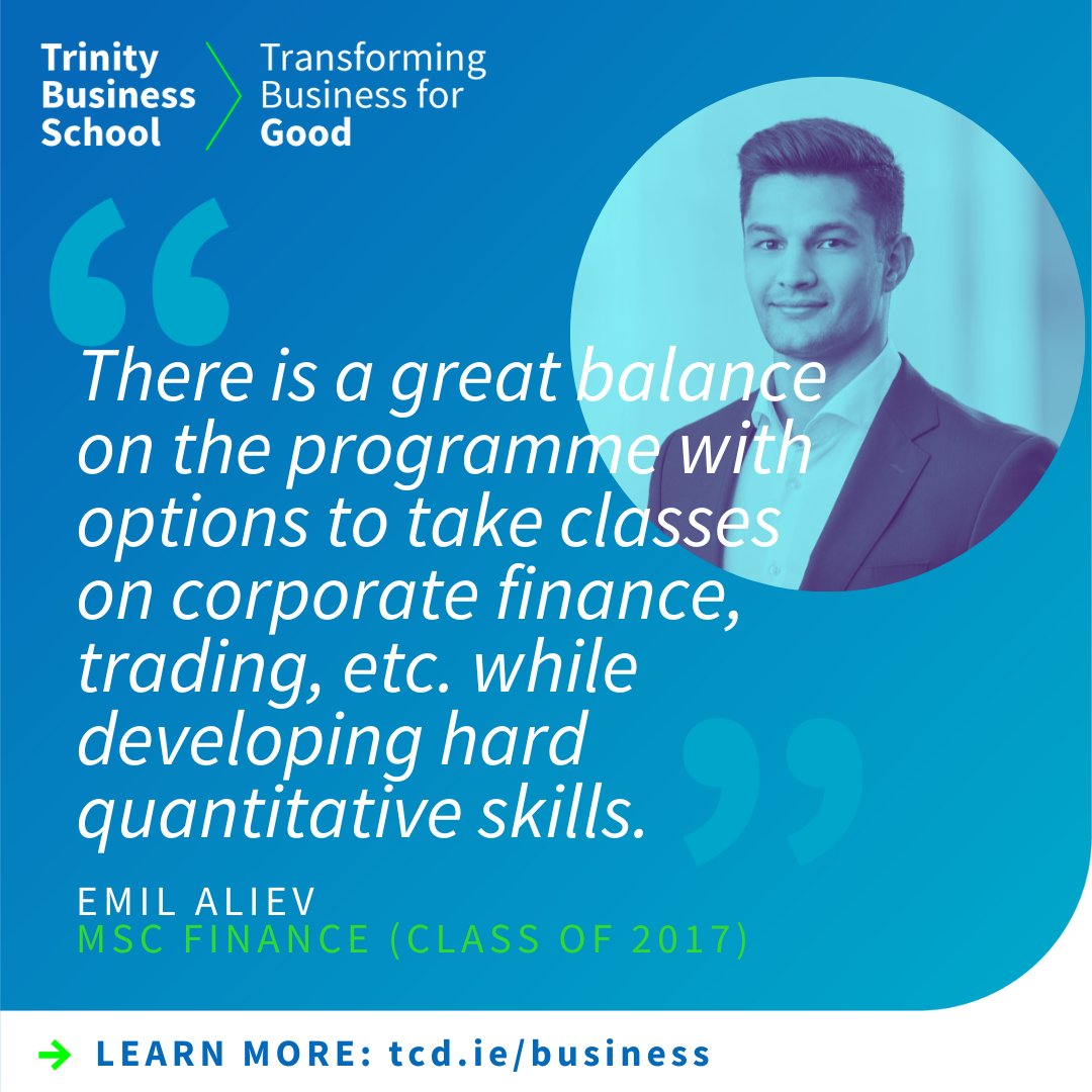 Trinity Business School tweet media