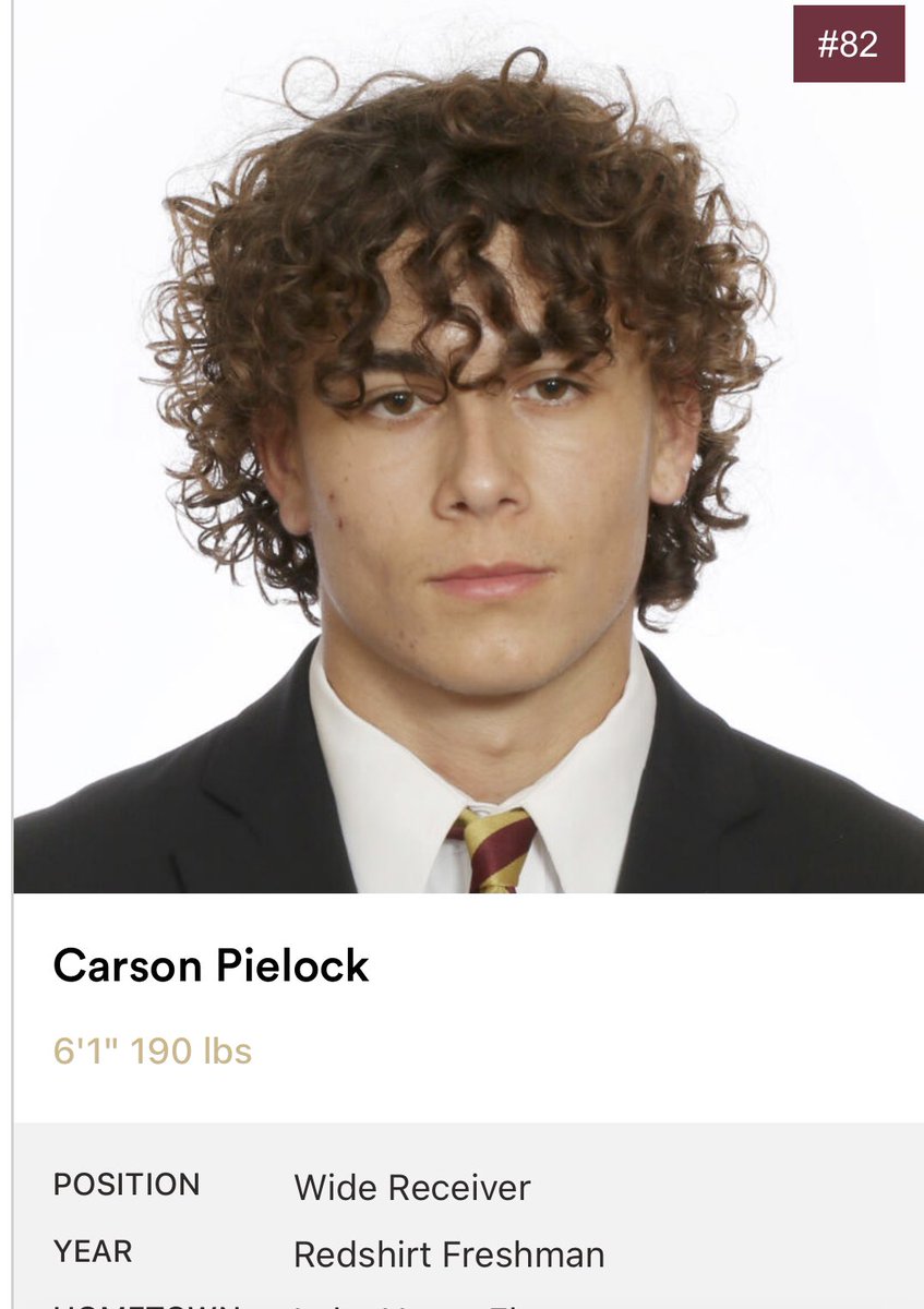 82 days until FSU Football and it is <a href="/CPielock/">Carson Pielock</a> Day!