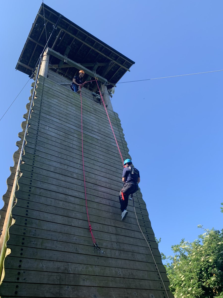 Year 9 Residential day 2 - abseiling, archery tag, raft building and a pedalo ride! #whataday #SECtrips #SECpastoral