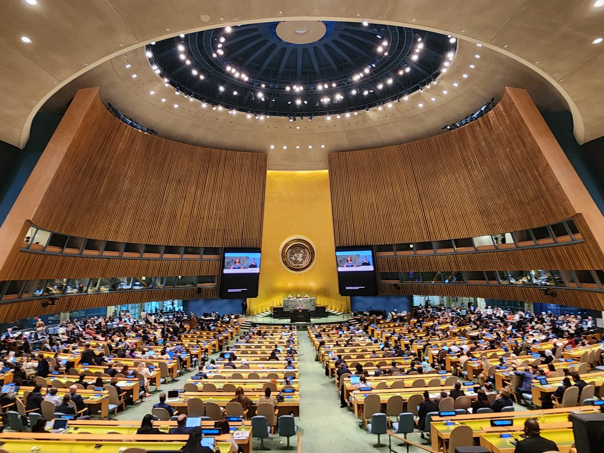 We're at #COSP16 to take stock of and advance action to implement the Convention on the Rights of Persons with Disabilities #CRPD. Creating #equitable opportunities for digital inclusion, education, social protection, gender, and health is core to our work bit.ly/3P6g2Zt