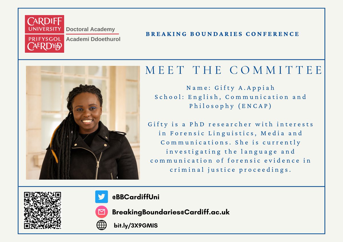 BBCardiffUni's tweet photo. Introducing the exceptional individuals who make up the #BB2023! Thanks to the committee members Gifty, Jierui, Callum, @Skyliuww for driving force behind this impactful event. Credits also go to @Dr_AAhmed_, Tom and El from the @CardiffDA.

We look forward to seeing you tmr!!🥳 https://t.co/n5F00cXDBc