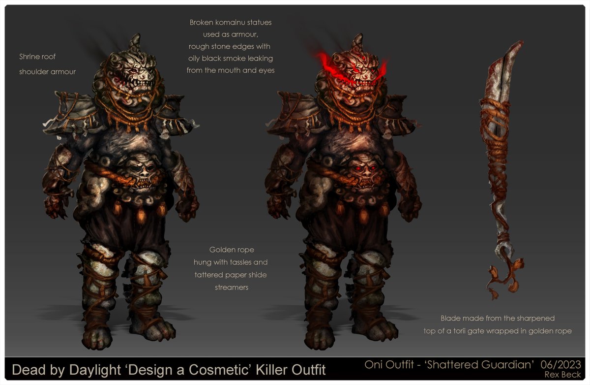 deadlydmndraws's tweet photo. 'Shatter Guardian' outfit concept I did for #DeadbyDaylight 's cosmetic design competition :> #dbd #deadbydaylightcosmetic #dbdfanart https://t.co/SFu7AC4Ekp