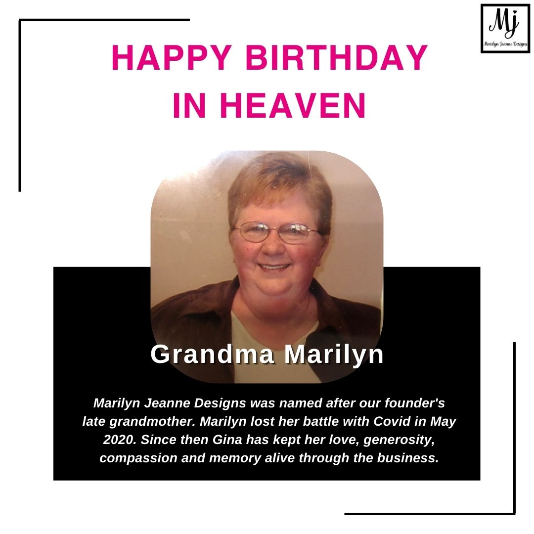 🎂 Today, we celebrate a remarkable woman who continues to inspire us every day—my grandma! Not only is it her birthday, but it's also a special occasion for our business as we pay tribute to the incredible woman who inspired its name. #ForeverInOurHearts