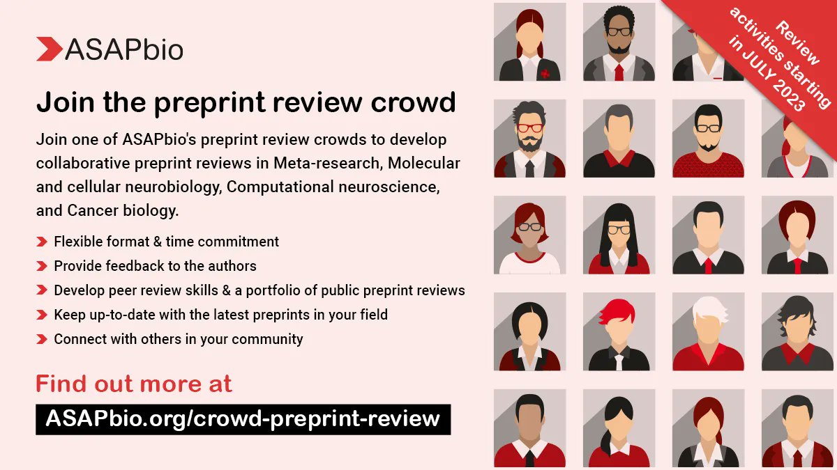 Crowd preprint review is back
Do you want to hone your #PeerReview skills while providing valuable feedback to #preprint authors? 
Then you are in the right place - join one of our preprint review crowds!