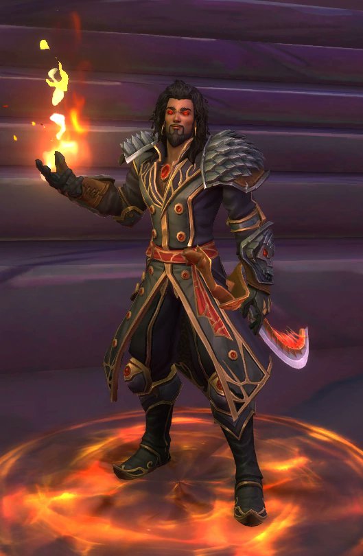 I nuked my snarky Nozdormu tweets b/c I'm not trying to say that well-dressed characters are more likely to be vain and judgmental, I mean that Wrathion's BfA outfit, while it's intricate and has plenty of flair, has always struck me as pretty practical by WoW standards