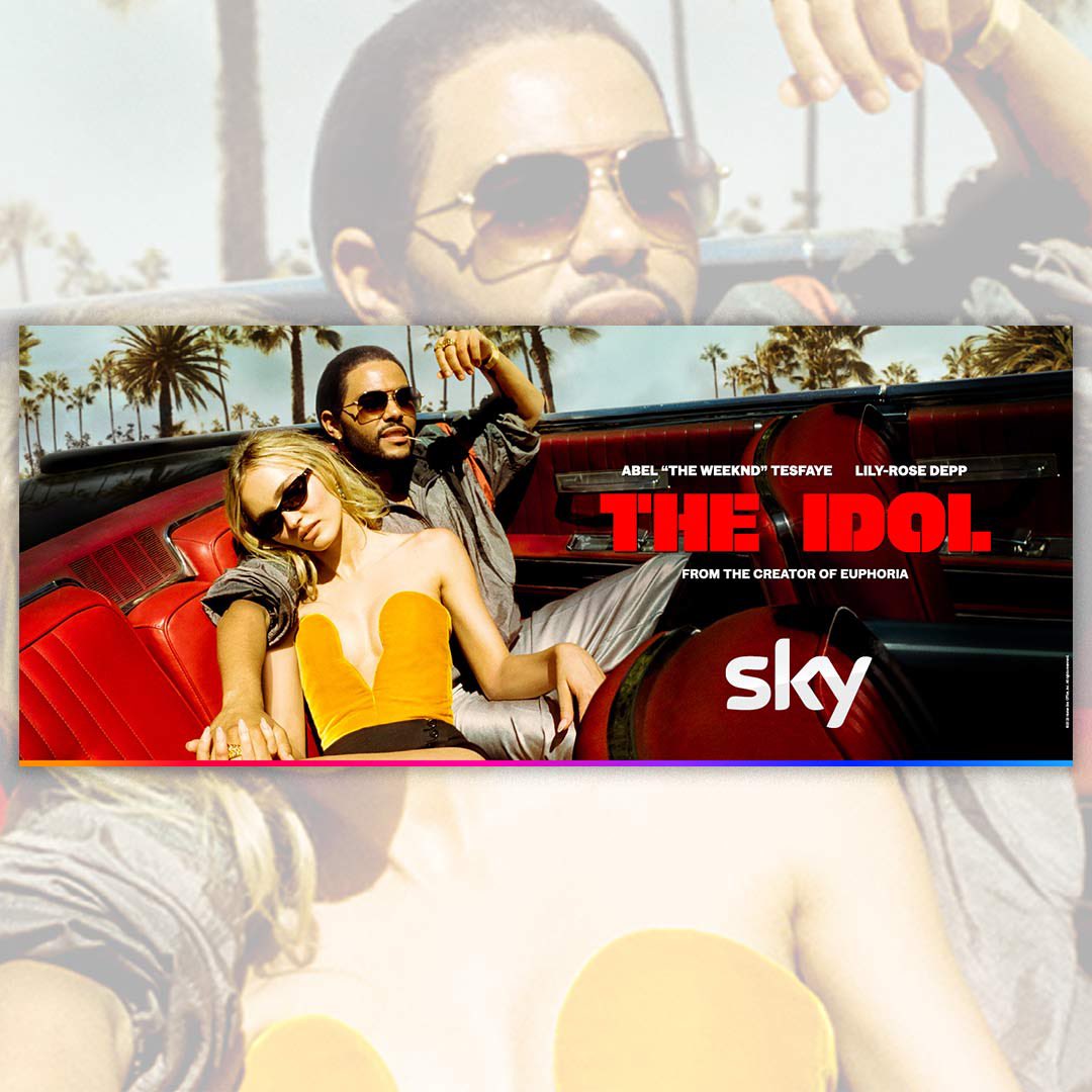 Rob_Watts_82's tweet photo. New work for new Sky exclusive The Idol print & digital OOH i worked on.
#TheIdol #campaign #OOH #print #artwork #TheWeeknd #LilyRoseDepp #Sky #SkyCreative https://t.co/TzkllcO6nq