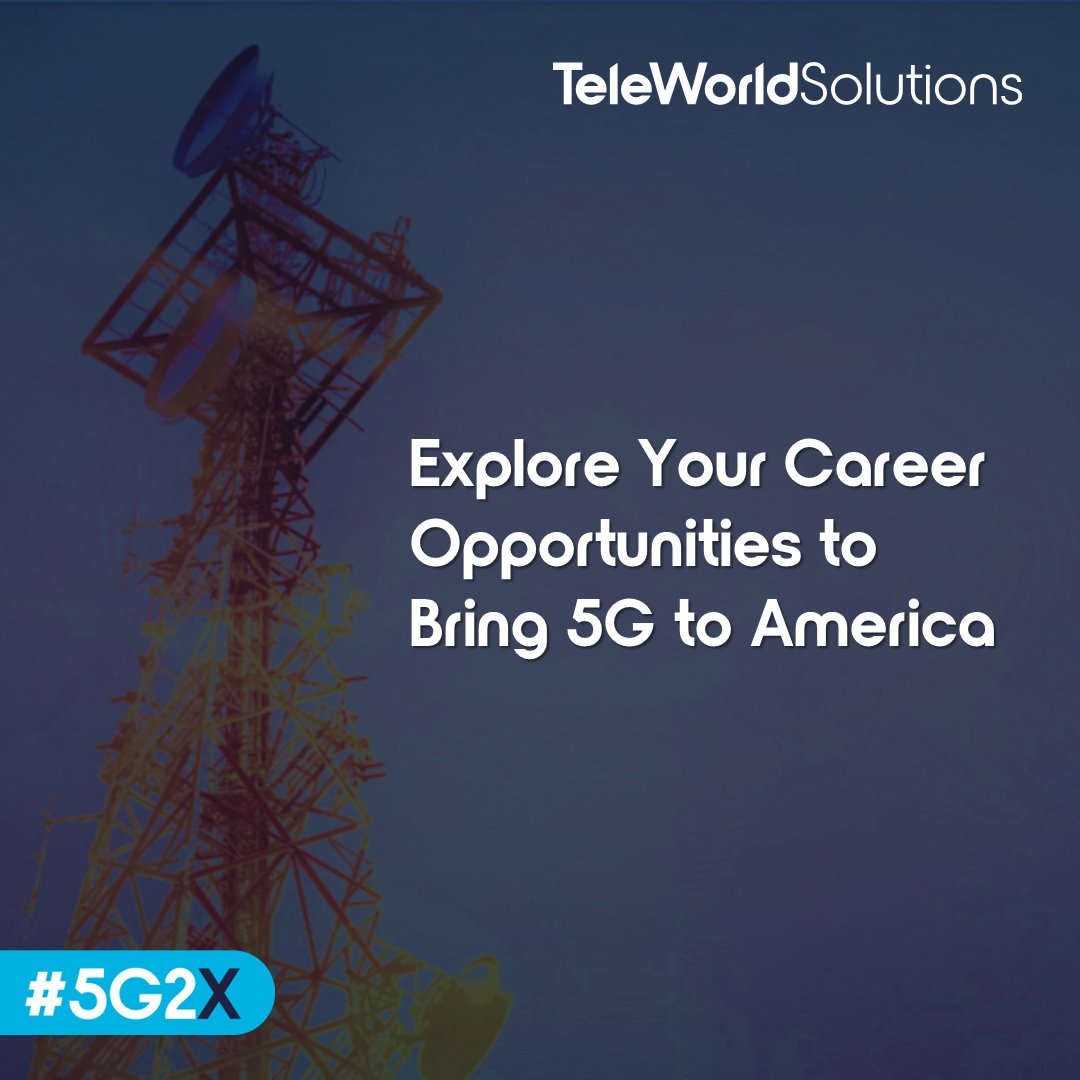 teleworldsol's tweet image. Discover #wirelessnetwork #engineering and other #telecom roles at our Virtual Job Fair tomorrow (June 14) at 2 pm EST. Meet our tech recruiters &amp;amp; learn about @teleworldsol's mission, culture, benefits &amp;amp; open roles.  ow.ly/GNEP50OMRno #engineers #mobilenetworks