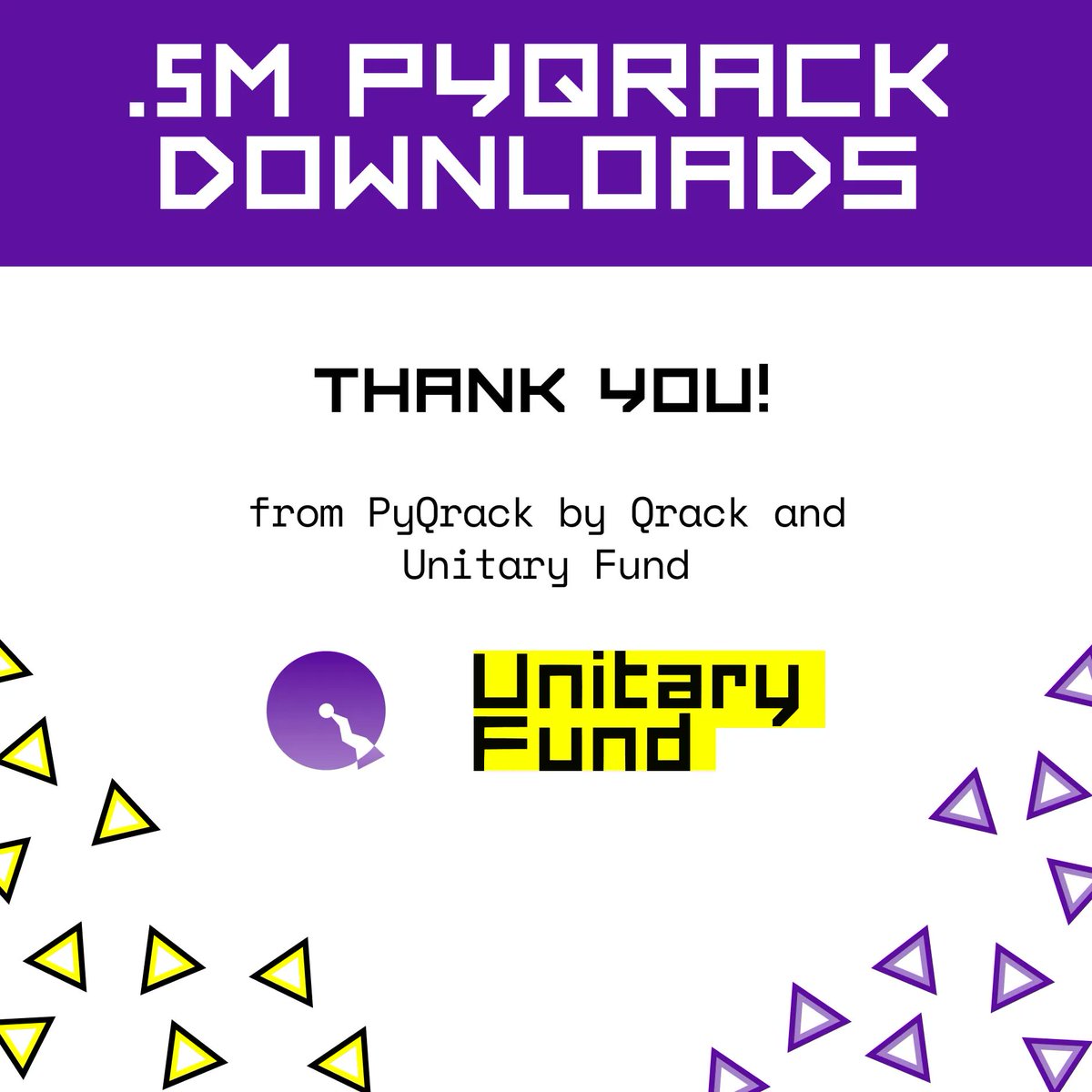 unitaryfdn's tweet image. Another milestone unlocked! 🔓 🔑 
Thank you for your your support! Let's continue making the quantum ecosystem a better place. Learn more about #PyQrack here: pypi.org/project/pyqrac…