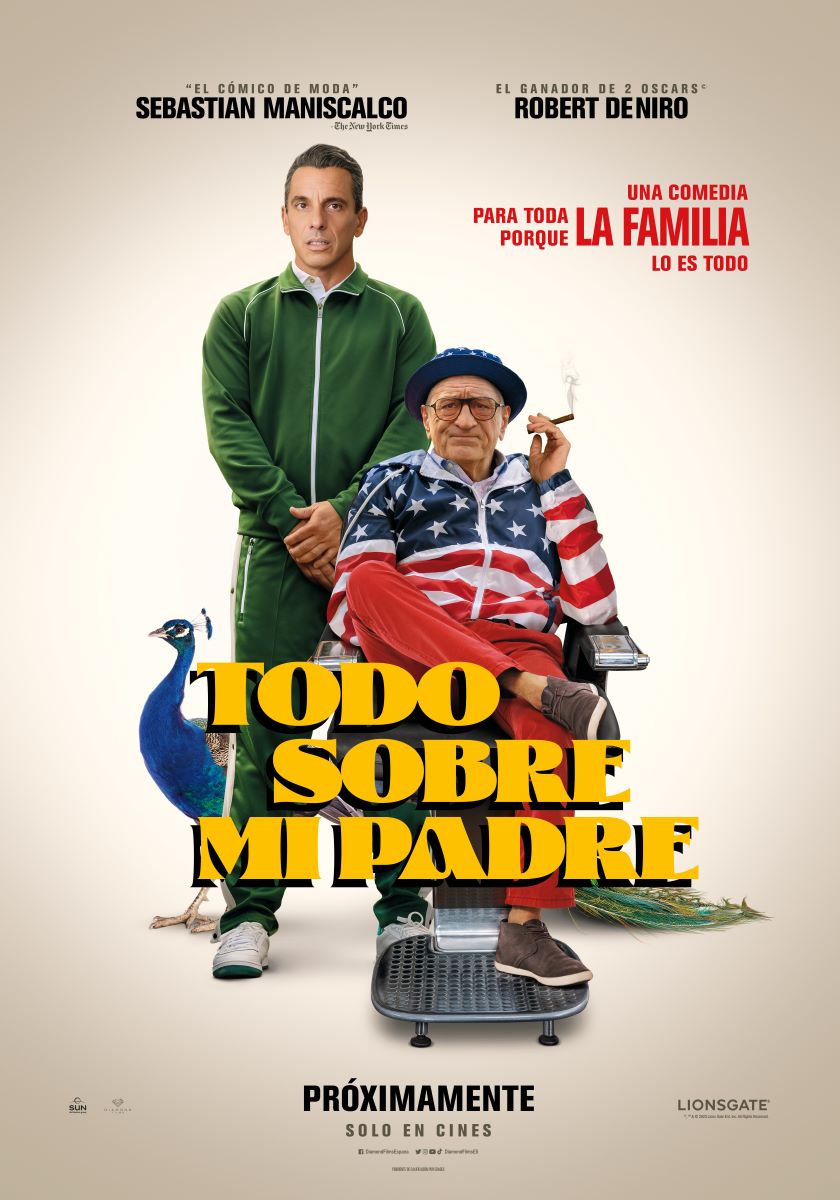 Cinesa's tweet photo. Como el agua y el aceite, así son #RobertDeNiro y su nueva familia en #TodoSobreMiPadre. No te pierdas esta fantástica comedia ya disponible en #CINESA. Compra ahora tus entradas 👉 https://t.co/p9HRr1hrns

#CarteleraCinesa https://t.co/gioHG1J5ek