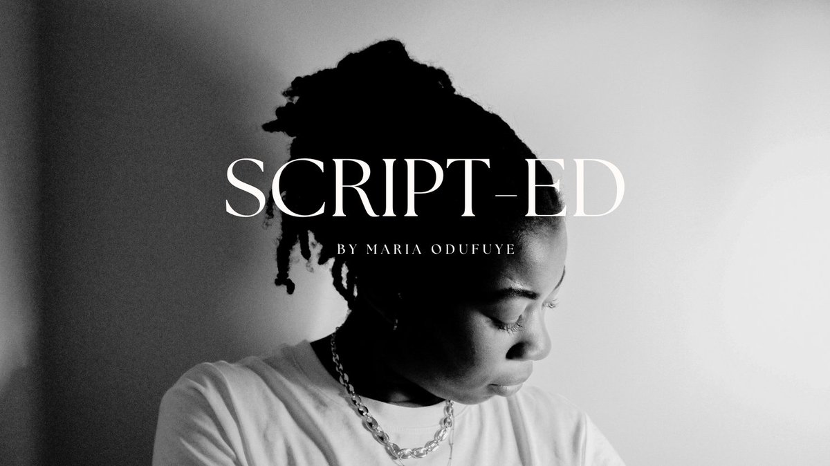 Mariameera01's tweet image. Calling all writers... if you need a script editor/consultant check out my deck and drop me a message for reading, mentoring &amp;amp; development :) x