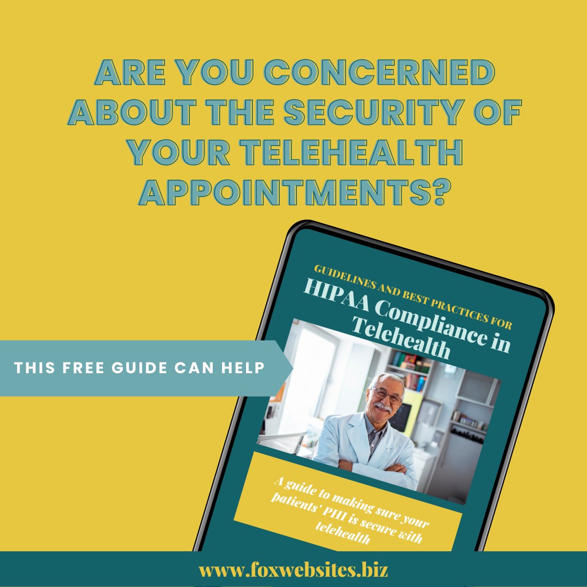 📘 HIPAA Compliance Made Easy! Get your FREE copy of our ebook, 'Guidelines and Best Practices for HIPAA Compliance in Telehealth.' Learn how to keep patient data secure while delivering top-notch care. Download now! 

23270685.hs-sites.com/telemedicine-g…

#HIPAACompliance #Telehealth