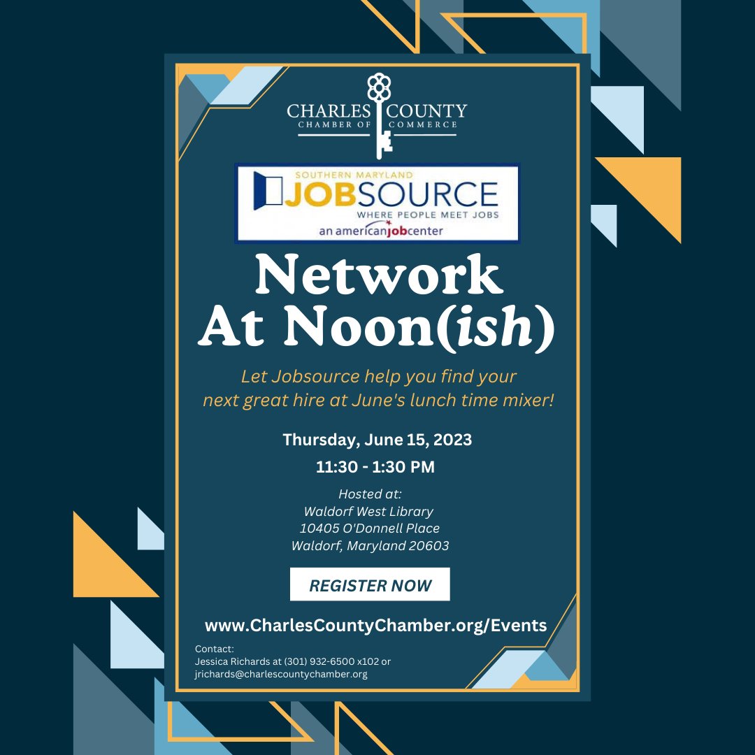 Jobsource hosts June's Mixer! Join us Thursday at the Waldorf West Library for lunch &amp; networking - PLUS learn how to find your next great hire! 

See you at 11:30 AM Thursday! 

conta.cc/3Nq5vXI
conta.cc/3PrObDl