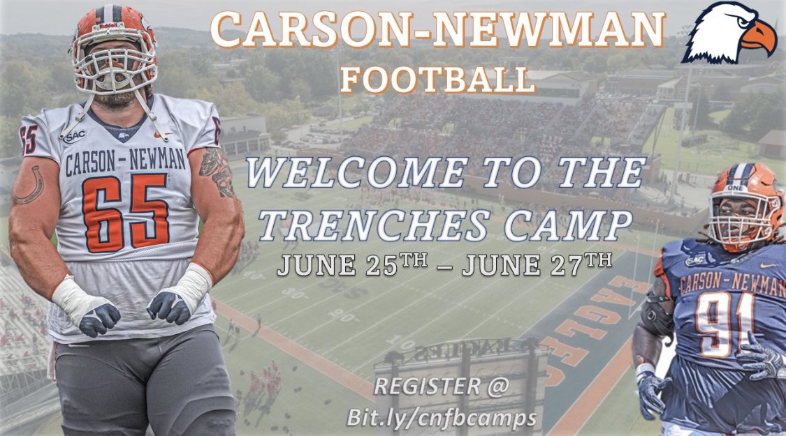 CAMP ALERT 🚨 Show up and get after it in the Trenches! Be evaluated and compete in 6 practices June 25th-June 27th ❕ 🦅 Register at tinyurl.com/4ff2wvyy
#WelcomeToTheTrenches #BeTheOne #OLDLCamp #FootballCamps #TalonsUp