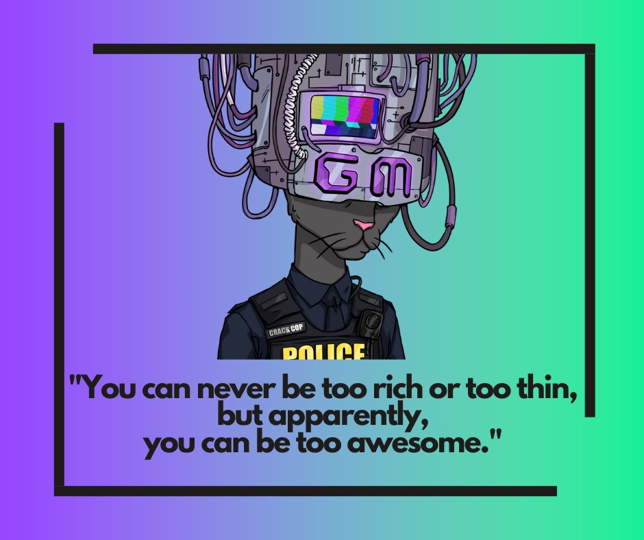 0xKoop's tweet photo. /GM

Unleash your awesomeness without fear. Don't let societal expectations limit your greatness. Embrace your uniqueness and shine bright.

The world needs your extraordinary contributions. Never settle for less than your exceptional self. 🤌

#UnleashGreatness https://t.co/7F6yvcrx3w
