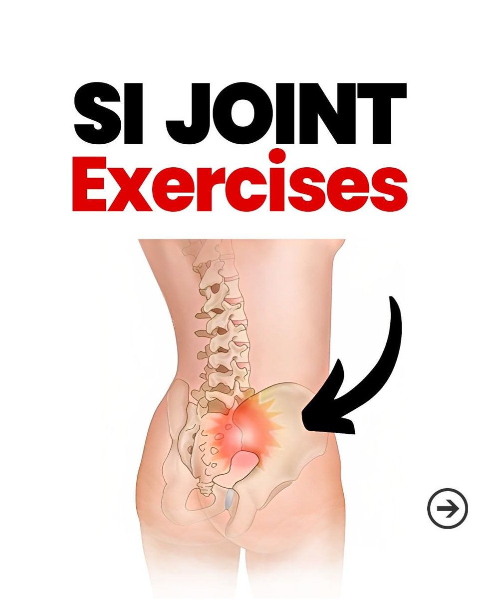 The_Life_Pad's tweet image. SI Joint exercises open this;