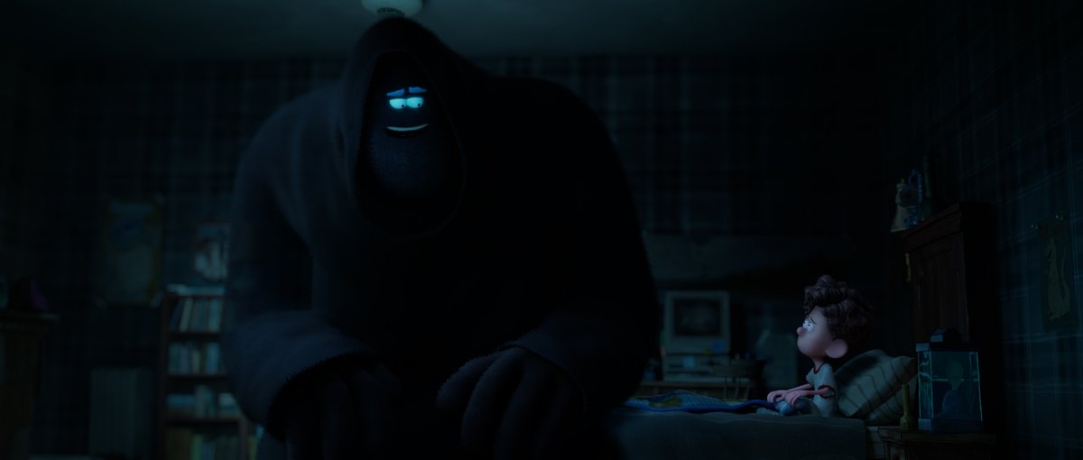 Are you afraid of the Dark? Orion definitely is. 😨 Orion and the Dark, directed by Sean Charmatz and written by Charlie Kaufman, is a beautiful story about meeting your fears face to face, literally. New film coming to Netflix in 2024.