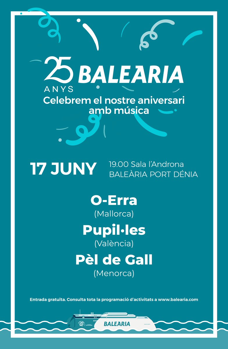 Balearia tweet picture
