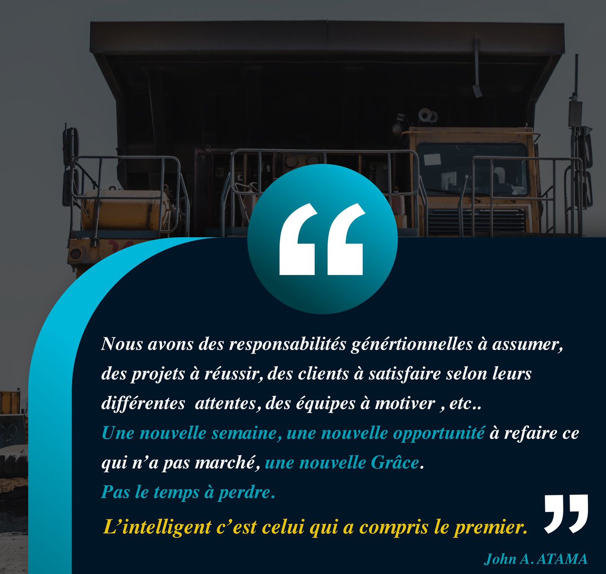 L’intelligent c’est celui qui a compris 
#vie #professionnelle #entrepreneuriat