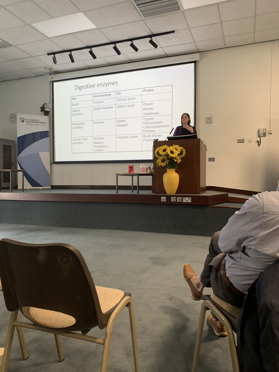 Carol Stephens RD, MSc (@carol_stephens1) on Twitter photo Fantastic presentations from Professor J Geoghegan, Dr <a href="/SineadNDuggan/">Sinead Duggan</a> and Dr <a href="/OonaghGriffinRD/">Oonagh</a> at the <a href="/svuh/">St Vincent's University Hospital (SVUH)</a> Nutrition and Pancreatic Disease Study Day #PEI #CP #GISurgery #PancreaticCancer Fantastic presentations from Professor J Geoghegan, Dr <a href="/SineadNDuggan/">Sinead Duggan</a> and Dr <a href="/OonaghGriffinRD/">Oonagh</a> at the <a href="/svuh/">St Vincent's University Hospital (SVUH)</a> Nutrition and Pancreatic Disease Study Day #PEI #CP #GISurgery #PancreaticCancer