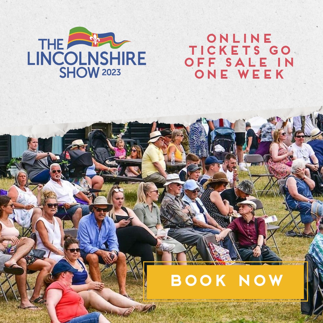 Don't miss out on The Lincolnshire Show 2023 event! ✨

Just one week left to book your tickets online. Purchase your tickets now to make sure you don't miss out on all the fun-packed activities we have planned for the day.

Book now:
lincolnshireshow.seetickets.com/tour/lincolnsh…