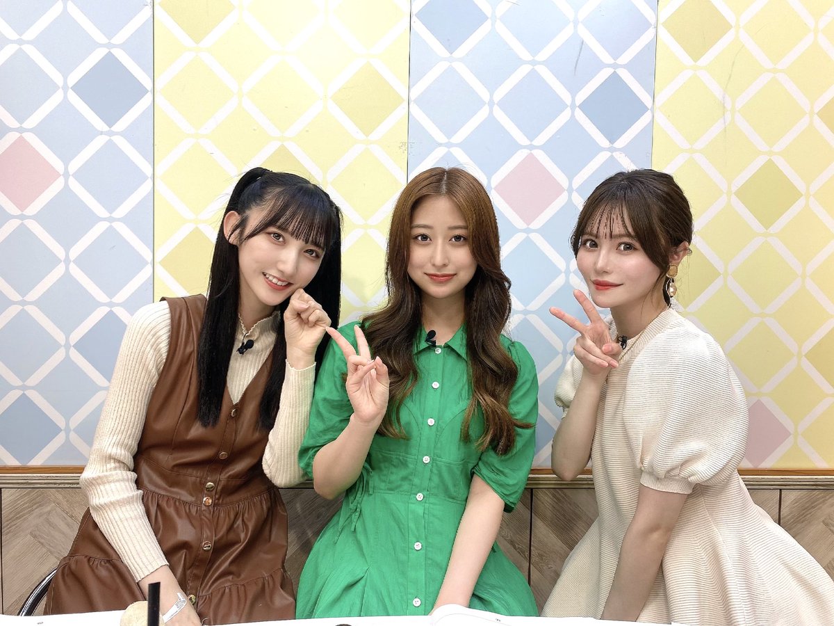 912_komiharu's tweet image. Logirlにて配信がスタートした
「集まれ！○○AKB。」の収録⭐️

3人で熱く熱く熱く、語りました🥹

6月21日・28日配信なので
是非観て下さい😍