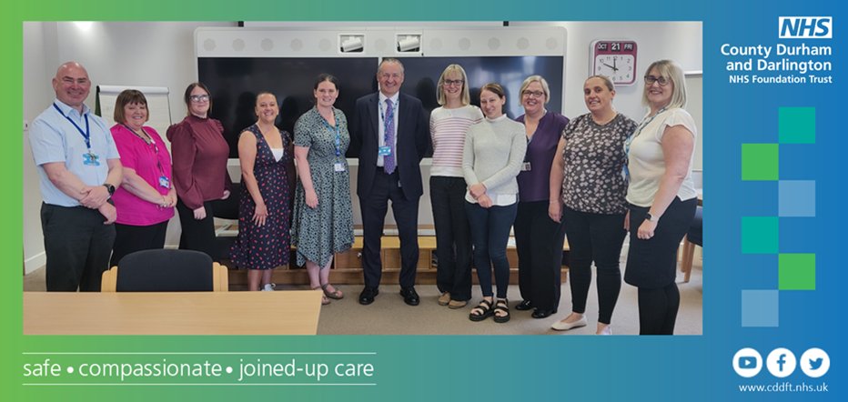 Last year, we launched the Aspirant Leaders’ Programme, co-delivered with @TeessideUni Congratulations to Paula Gray, Alison Brown, Katey Fleming, Corrie Walker, Debra Mellor, Ashleigh Scott, Debra Ritson and Melissa Todd. 👏 Read the full story ▶️ cddft.nhs.uk/news-and-media…