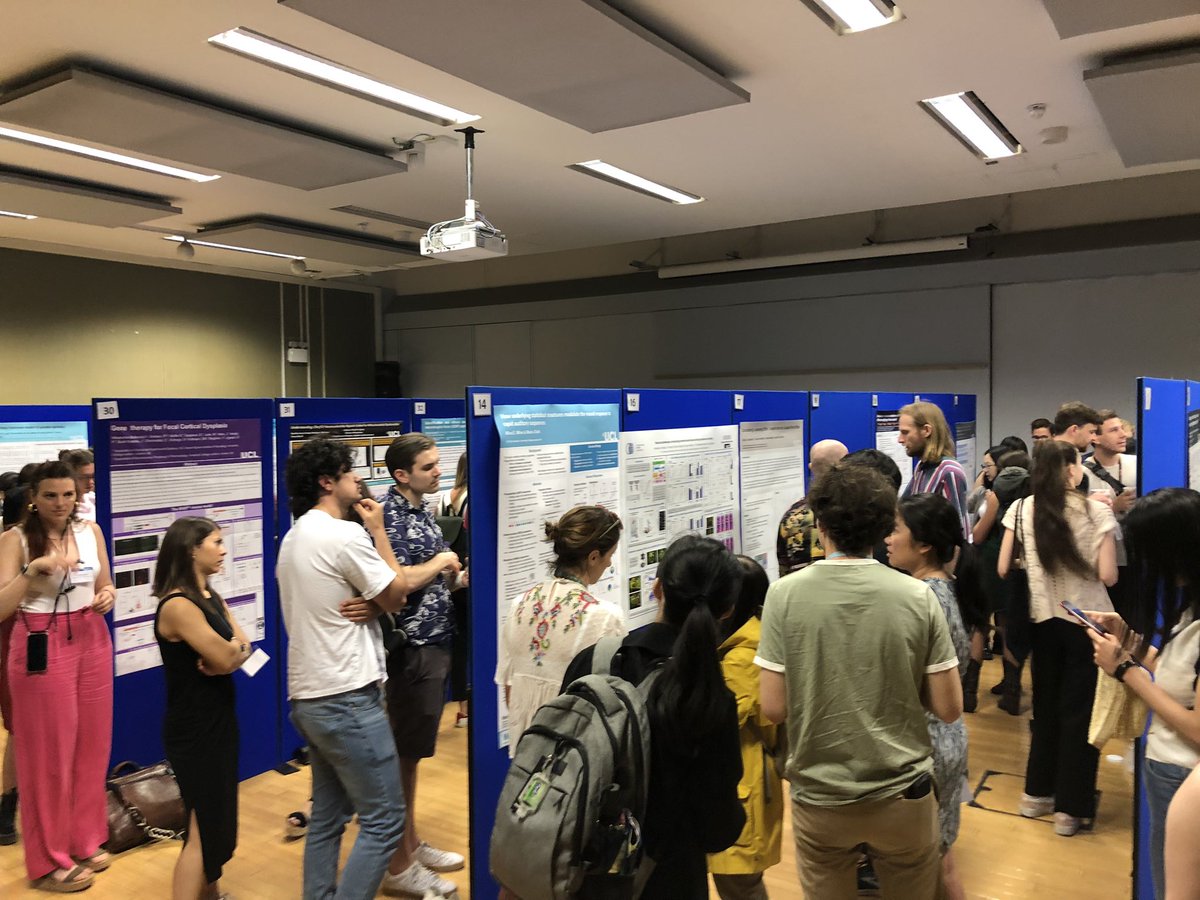 rco_slms_ucl's tweet photo. Poster sessions full of excellent research and discussion at the UCL Neuroscience Symposium!
Great to see the neuroscience research community connecting throughout the day.
#UCLNeuroDomain https://t.co/uVwSHwZWo9