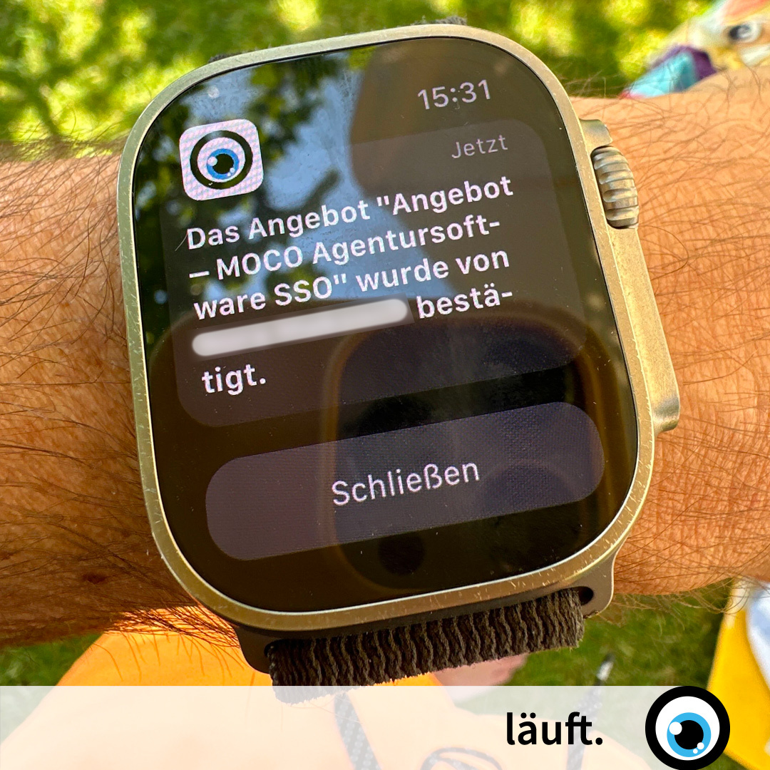 mocoapp's tweet photo. 🤩 Bei dem schönen Wetter unterwegs mit dem Bike … ping … eine Nachricht von MOCO: Kunde hat dein Angebot bestätigt👍. Das macht Laune. ☀️🏖️
#erp #moco #Agentursoftware #businesssoftware #app #wirliebenwaswirtun #happytuesday #Smartwatch #läuft https://t.co/uhpVIQzuYA