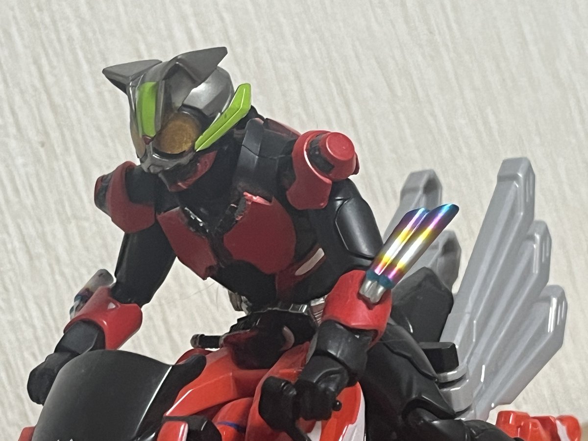 仮面ライダータイクーン ブーストフォーム
完成しました✨🔥
 #ニチアサフィギュア改造部 
 #仮面ライダーギーツ