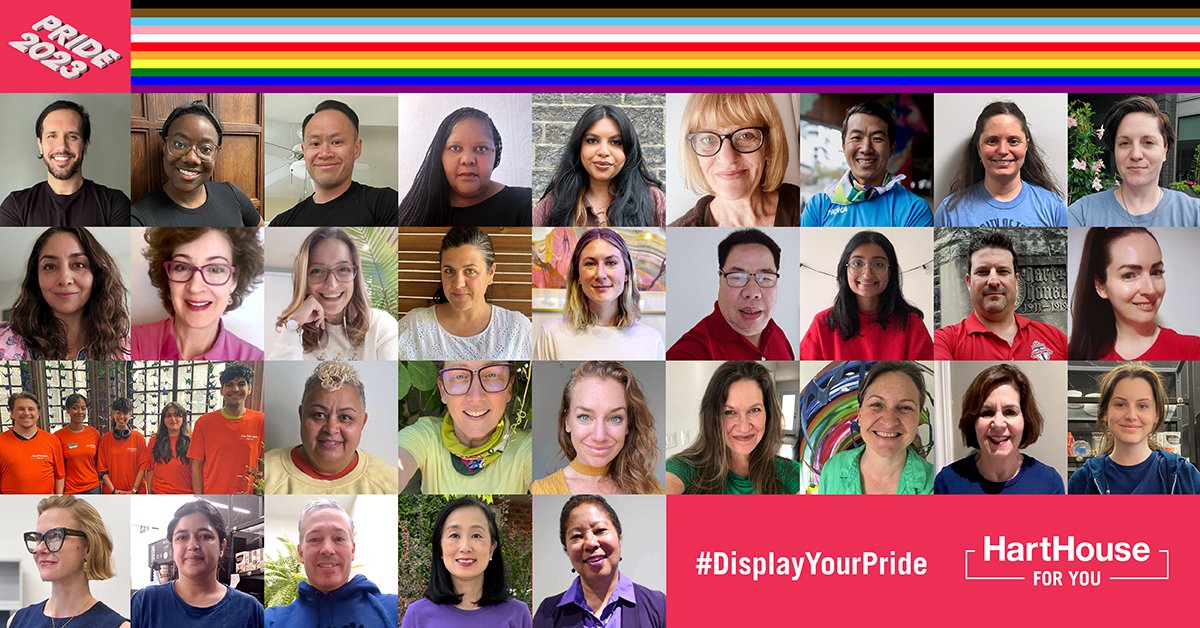 harthouseuoft's tweet image. Hart House staff are thrilled to be participating in the annual #DisplayYourPride event along with @UofT @UTSC and @UofTMississauga!🌈 Head to Back Campus today (next to Hart House) 1pm-1:30pm for some sweet treats and a group photo with @sgdo!

#HartHouse #UofT #Pride2023 #UofT