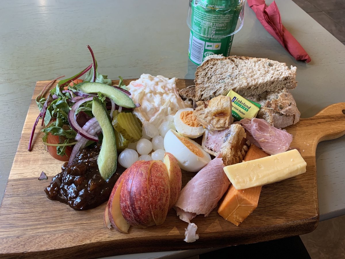 If anybody is ever doing the road from Bridlington to Scarborough, and fancies stopping off for a bite, can I recommend Redcliffe Farm? Delish ploughman’s currently being devoured!