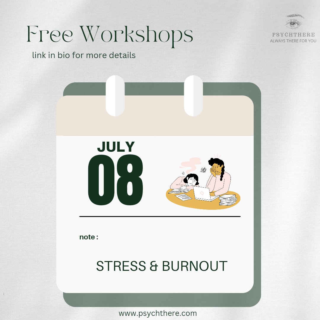 PsychThere's tweet photo. 📆 Mark your calendars! We're thrilled to announce our upcoming workshop schedule, packed with valuable insights and practical knowledge to empower you. Don't miss out on these engaging and interactive sessions designed to enhance your skills and knowledge. https://t.co/AZEEEUNlPE