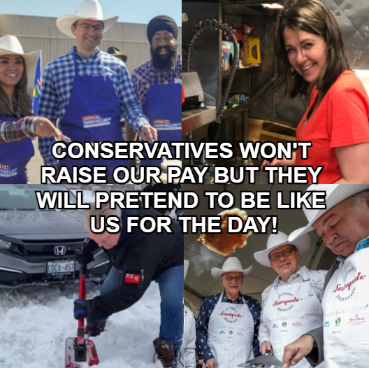Tori_TLCR's tweet photo. Who said the Right didn't like cosplay? 

#cdnpoli #canlab https://t.co/svldzW9LoX