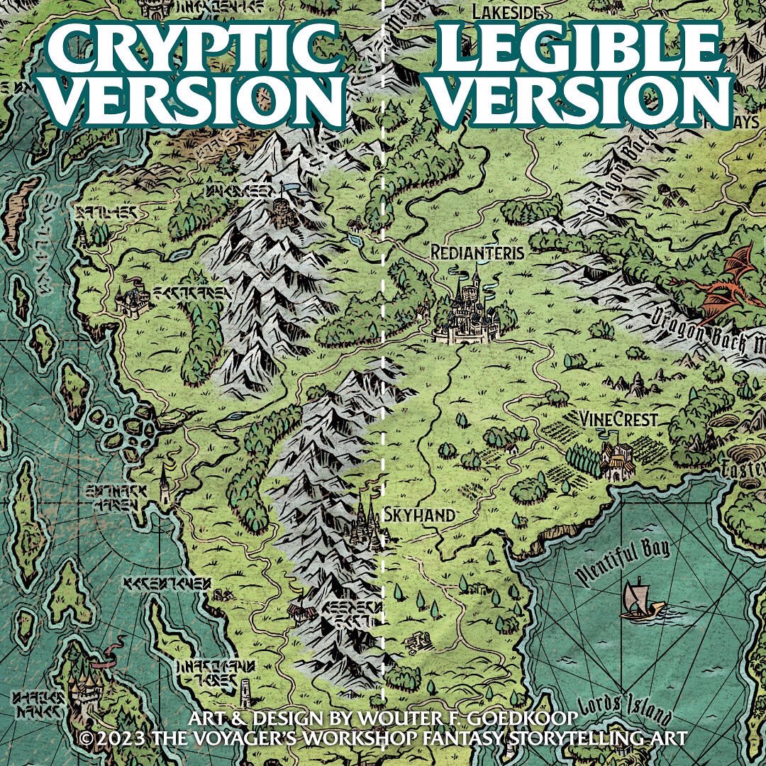 wfgWorkshop's tweet image. Planning an adventure or campaign for the summer and need a bit of inspiration? The Map of the World is here to help your gaming group with creating a more believable setting for your adventures.
Available from my store and @DriveThruRPG

#worldbuilding #dmtools #fantasymap