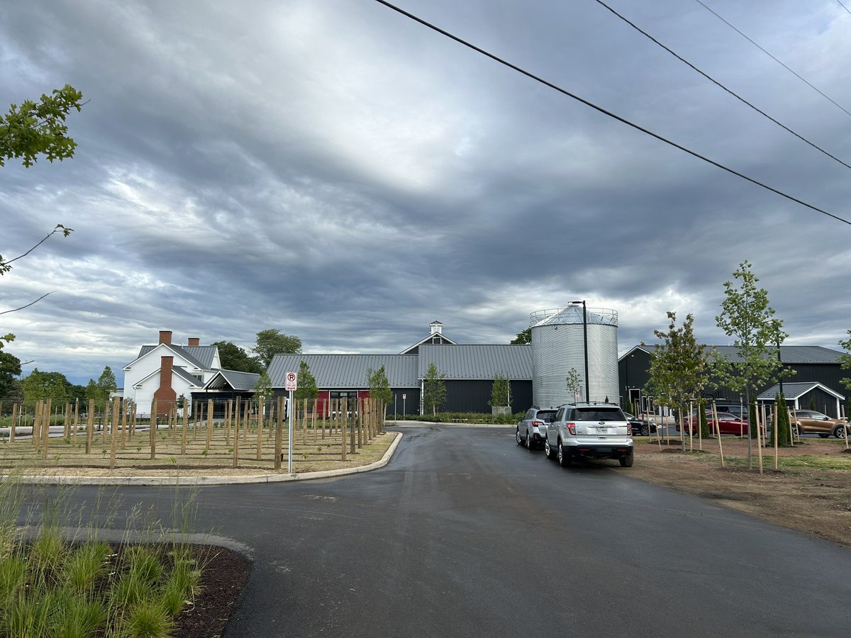 dawn_luedtke's tweet image. A beautiful day for a ribbon cutting at #Crossvines in #Poolesville yesterday!  It will open to the public in July - stunning vistas! #MarylandWines