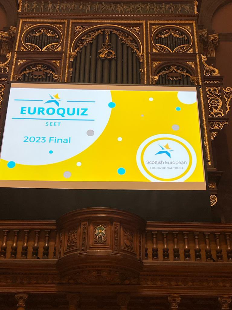 RDMScone's tweet photo. Good luck to our P6 Euro team today at the Euro Quiz final in Edinburgh!! We are very proud you have got this far in the competition and know you have all been studying hard to be prepared! Good luck! https://t.co/3cRd9c8xOR